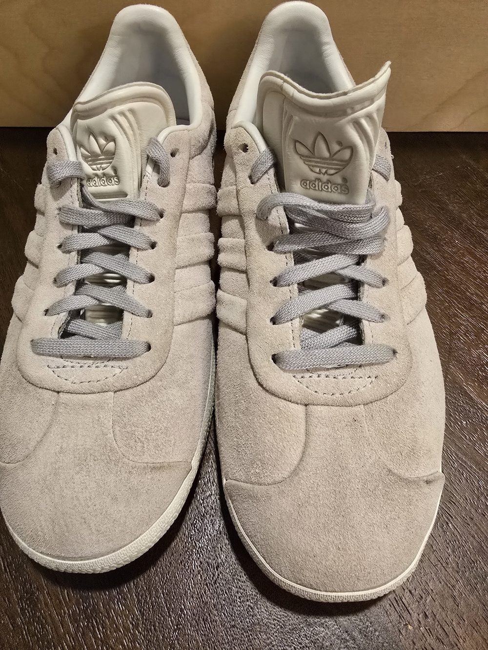 Adidas Gazelle Stitch And Turn Sneakers Grey Two Colorway